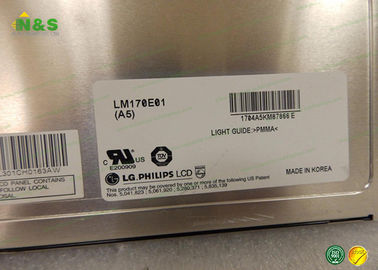 LM170E01-A5 harde het Zonlicht Leesbare Lcd van Deklaaglg Vertoning Brede het Bekijken Hoek