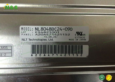 Geen Schade 9,0 Duimnec LCD Comité NL8048BC24-09D Vlakke Rechthoekvertoning