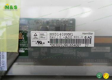 HSD140PHW1-A00 industriële LCD Vertoningen, 14,0 duimlaptop lcd paneel 309.399×173.952 mm