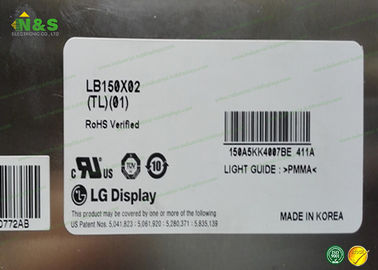 LB150X02-TL01 het Comité van LG LCD, de vertoningslaptop 1024×768 van 15,0 duimpc lcd
