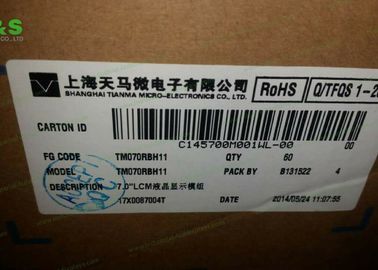 7,0 Duim TM070RBH11 Tianma LCD toont Kleuren 262K/16.2M a - het Comité van Si TFT LCD
