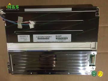 Normaal Witte LQ104V1DG62 10,4 duim scherpe lcd Antiglare vertoningspanelen 640×480