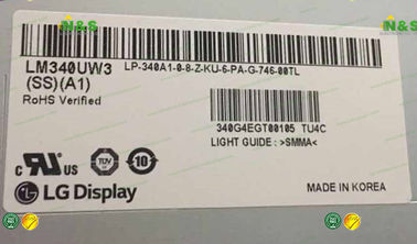 LM340UW1-SSA3 LG Display a-Si TFT LCD, 34 duim, 3440×1440 voor 60Hz